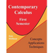 Contemporary Calculus First Semester