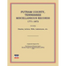Putnam County, Tennessee, Miscellaneous Records 1771-1872; Including Diaries, Letters, Wills, Indentures, Etc.