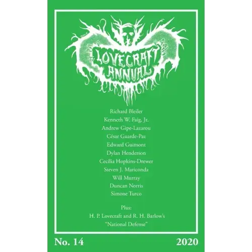 Lovecraft Annual No. 14 (2020)