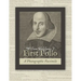 William Shakespeare's First Folio: A Photographic Facsimile