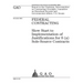Federal contracting: slow start to implementation of justifications for 8(a) sole-source contracts: report to the Chairman, Subcommittee on