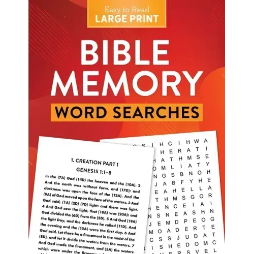 Bible Memory Word Searches Large Print
