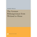 The German Bildungsroman from Wieland to Hesse