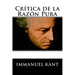 Crítica de la Razón Pura