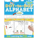 Dot-to-Dot Alphabet and Letter Tracing for Kids Ages 4-6: A Fun and Interactive Workbook for Kids to Learn the Alphabet with dot-to-dot lines, shapes,