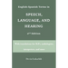 English-Spanish Terms in Speech, Language, and Hearing: 2nd Edition: With translations for SLPs, audiologists, interpreters, and more