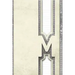 Letter M: Personalized Design Notebook: 120 pages
