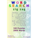 Word Search: Zig Zag, 100 Puzzles, 2800 Words, Volume 16, Compact 5"x8" Size