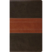 ESV Giant Print Personal Size Bible, Red Letter, Thumb Indexed (Trutone, Forest/Tan, Trail Design)