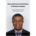 Ghana Audit Service Contributions To UN Board of Auditors: Account and experiences of a former staff member Seth Komla Adza