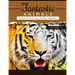 Fantastic Animals Book 5: Animals Grayscale coloring books for adults Relaxation Art Therapy for Busy People (Adult Coloring Books Series, grays