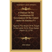 A Defense Of The Constitutions Of Government Of The United States Of America V1: Against The Attack Of M. Turgot In His Letter To Dr. Price, Dated Mar