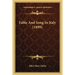 Fable And Song In Italy (1899)