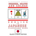 Numbers, Shapes and Colors - English to Japanese Flash Card Book: Black and White Edition - Japanese for Kids