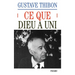 Ce que Dieu a uni: Essai sur l'amour