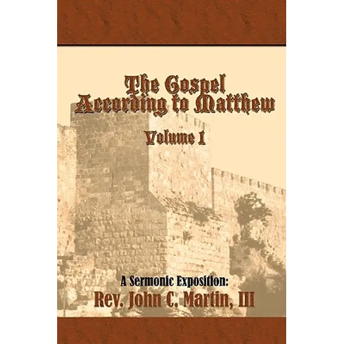 The Gospel According to Matthew