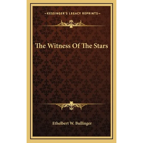 The Witness Of The Stars