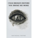I Was Broken Before You Broke Me More