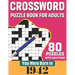 You Were Born In 1942: Crossword Puzzle Book For Adults: 80 Large Print Challenging Crossword Puzzles Book With Solutions For Adults Seniors