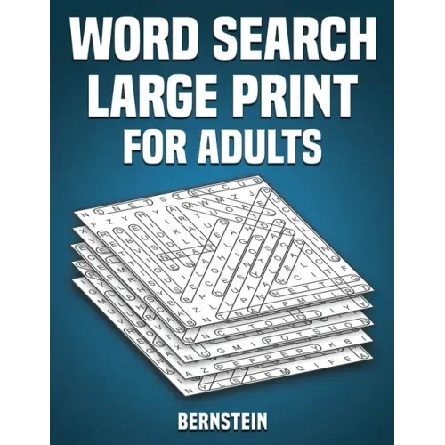 Word Search Large Print for Adults: 200 Word Search Puzzles with Solutions - Large Print (Vol. 1)
