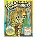 Great Amazon & Rainforest Coloring Book (with Stickers): Color and Learn about Sloths, Snakes, Exotic Birds and Many More Mysterious Animals