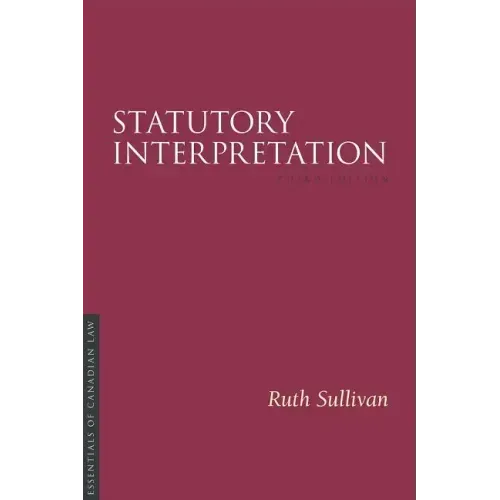 Statutory Interpretation 3/E