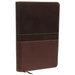 NKJV, Deluxe Gift Bible, Imitation Leather, Tan, Red Letter Edition