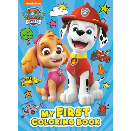 Paw Patrol: My First Coloring Book (Paw Patrol)