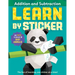 Learn by Sticker: Addition and Subtraction: Use Math to Create 10 Baby Animals!