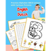 English Dutch Practice Alphabet ABCD letters with Cartoon Pictures: Praktijk Nederlandse alfabet letters met cartoon Foto's