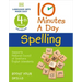 10 Minutes a Day Spelling, 4th Grade: Helps Develop Strong English Skills