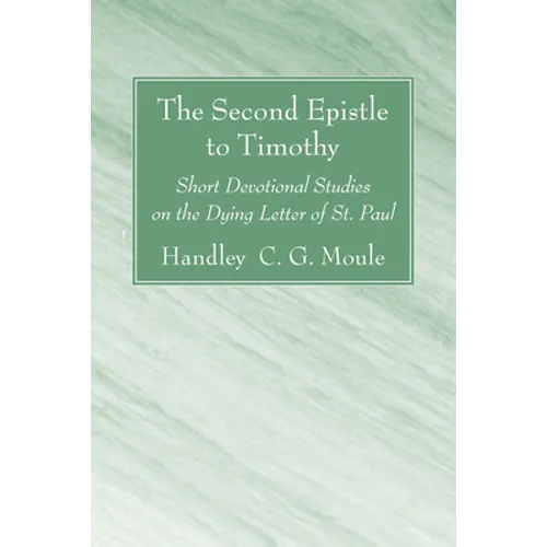The Second Epistle to Timothy