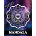 Mandala coloring book Black Background: A Fun and Unique Mandala Coloring Book (Black Background)