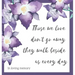 Religious quote in loving memory, condolence book to sign