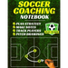 Soccer Coaching Notebook: Pitch Templates, Player Tracking & Game Notes (Soccer Coach Gifts)