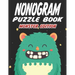 Nonogram Puzzle Book Monster Edition: 45 Multicolored Mosaic Logic Grid Puzzles For Adults and Kids