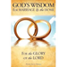 God's Wisdom for Marriage & the Home