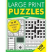 Large Print Puzzles: Featuring large print solutions