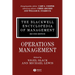 The Blackwell Encyclopedia of Management, Operations Management