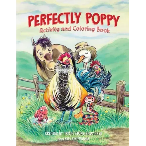 Perfectly Poppy Activity and Coloring Book