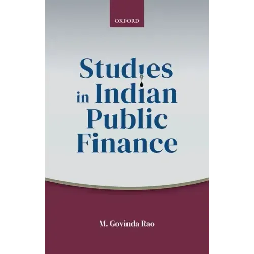 Studies in Indian Public Finance