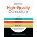 Ensuring High-Quality Curriculum: How to Design, Revise, or Adopt Curriculum Aligned to Student Success