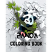 Panda coloring book: A Coloring Book of 35 Unique Panda Coe Stress relief Book Designs Paperback