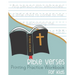 Bible Verses Printing Practice Workbook: for Kids