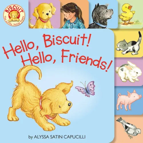 Hello, Biscuit! Hello, Friends! Tabbed Board Book