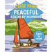 Large Print Peaceful Color by Numbers: Easy to Read