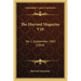 The Harvard Magazine V10: No. 1, September, 1863 (1864)