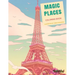 Coloring Book: Magic Places: Adult Coloring Book: travel around the world, cities, buildings and monuments
