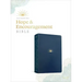 NLT Dayspring Hope & Encouragement Bible (Leatherlike, Navy Blue)