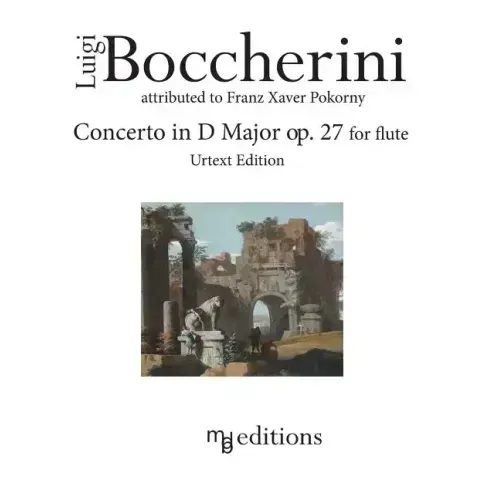 Boccherini Concerto in D Major op. 27 for Flute (Urtext Edition)